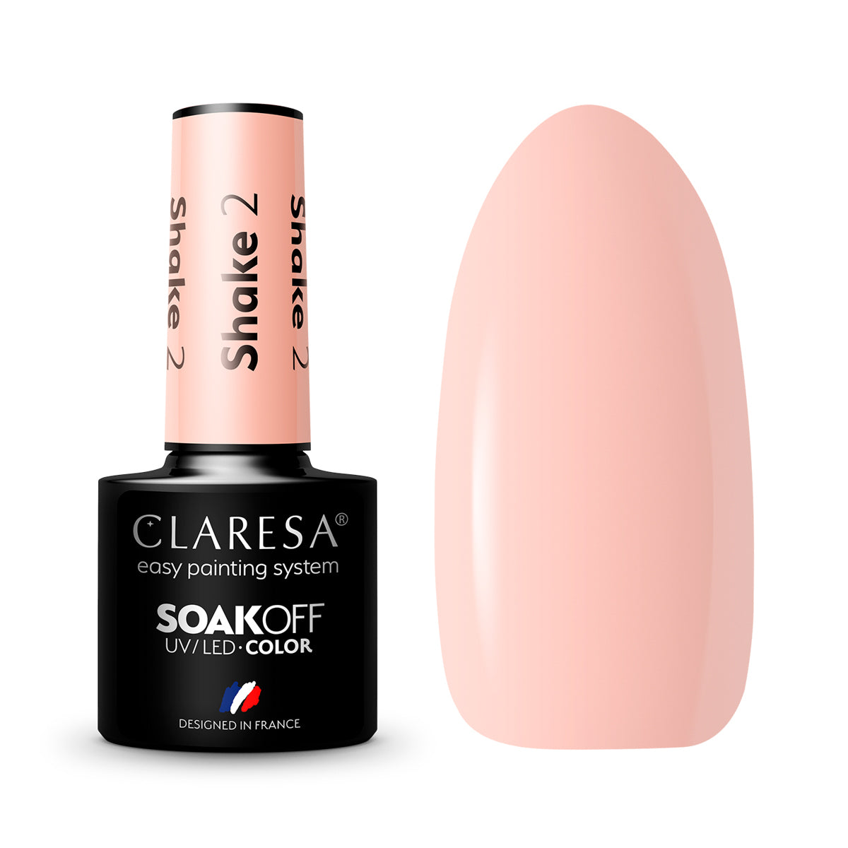 CLARESA Hybrid nail polish SHAKE 2 -5g