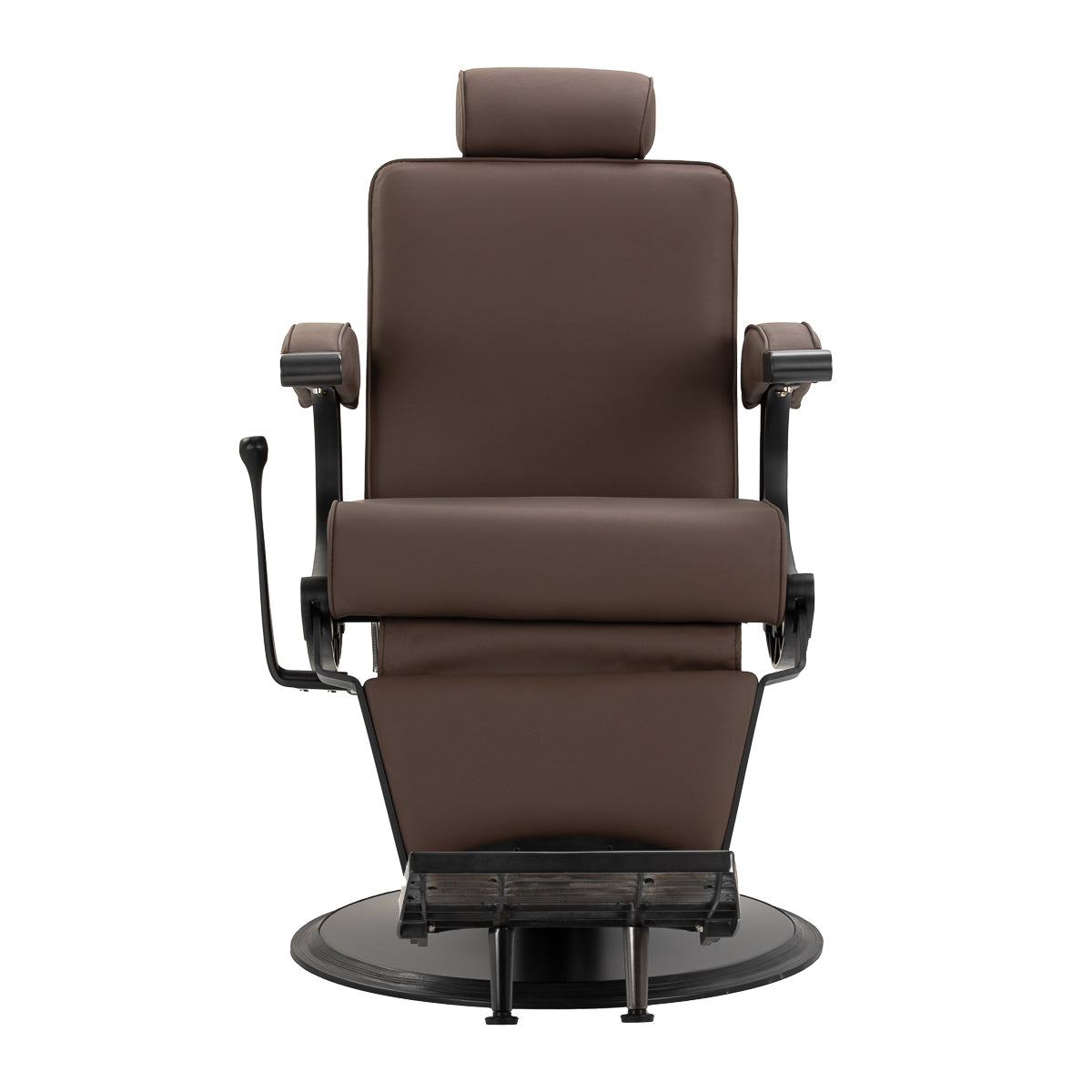 Gabbiano Continental hairdressing chair brown