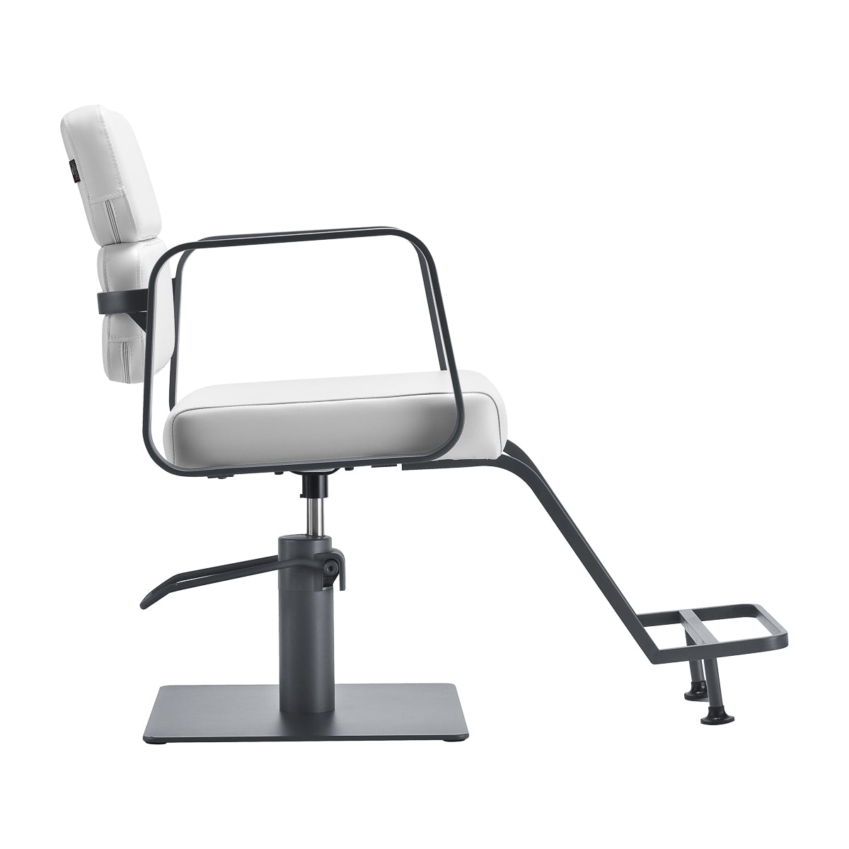 Gabbiano hairdressing chair Porto gray white