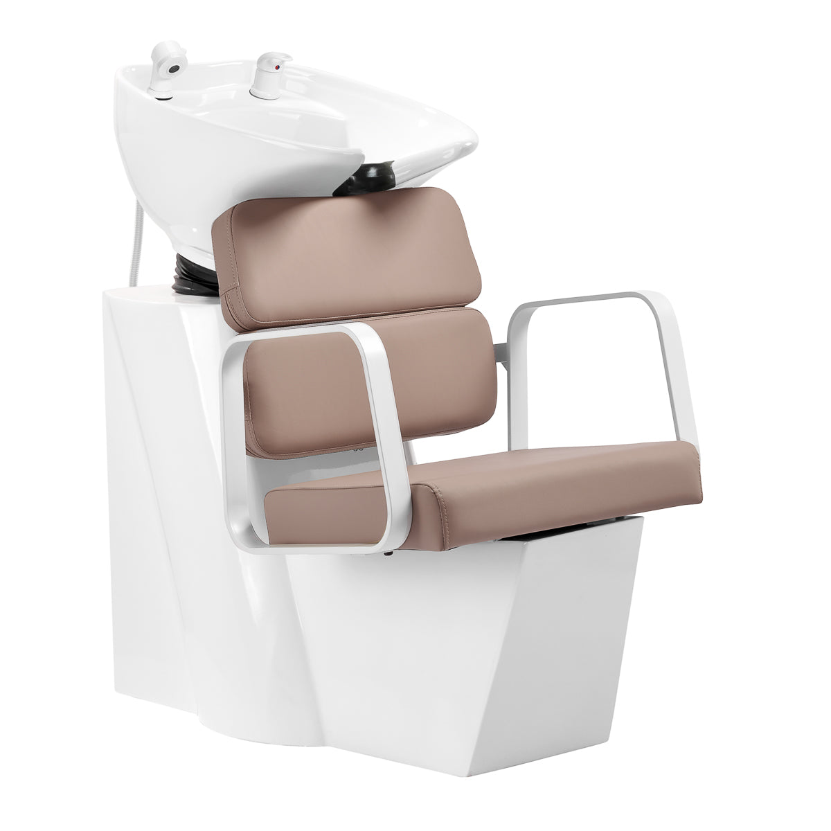 Gabbiano Porto hair wash unit white beige