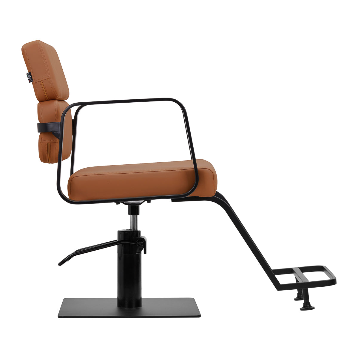 Gabbiano Porto hairdressing chair black orange