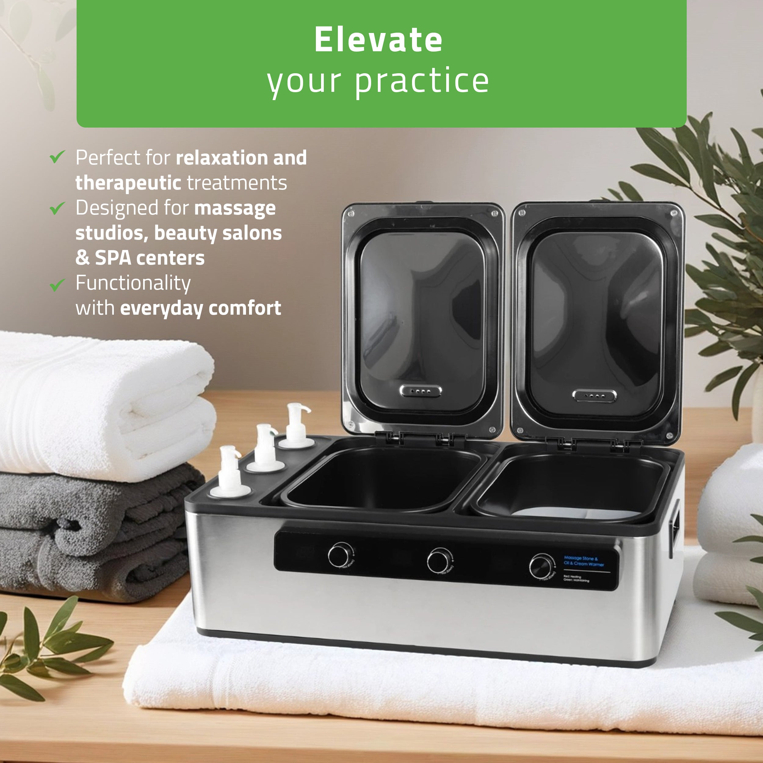 Multifunctional stone and oil heater