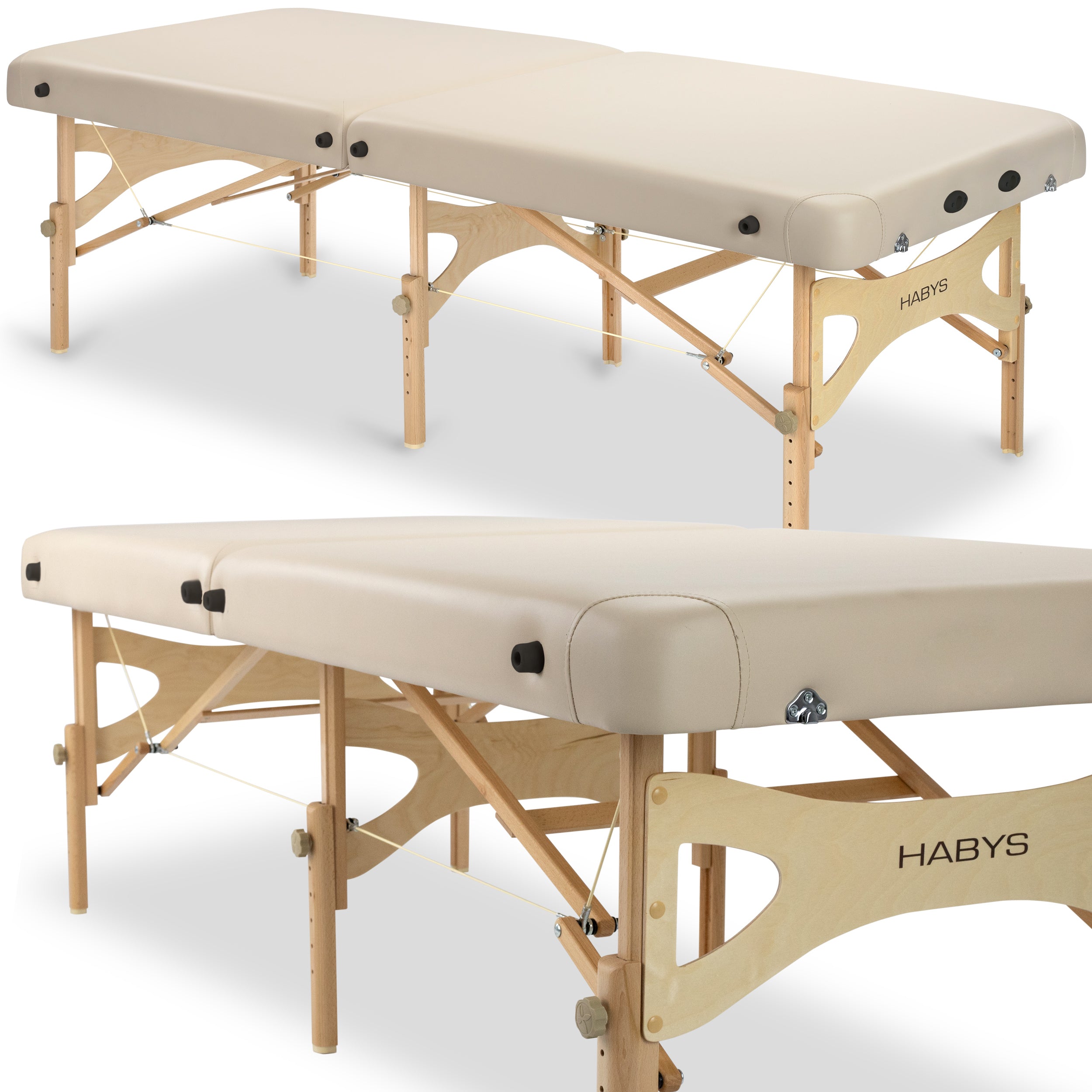 Table For Feldenkrais Therapy Wooden K033 Beige foam 2,5 cm