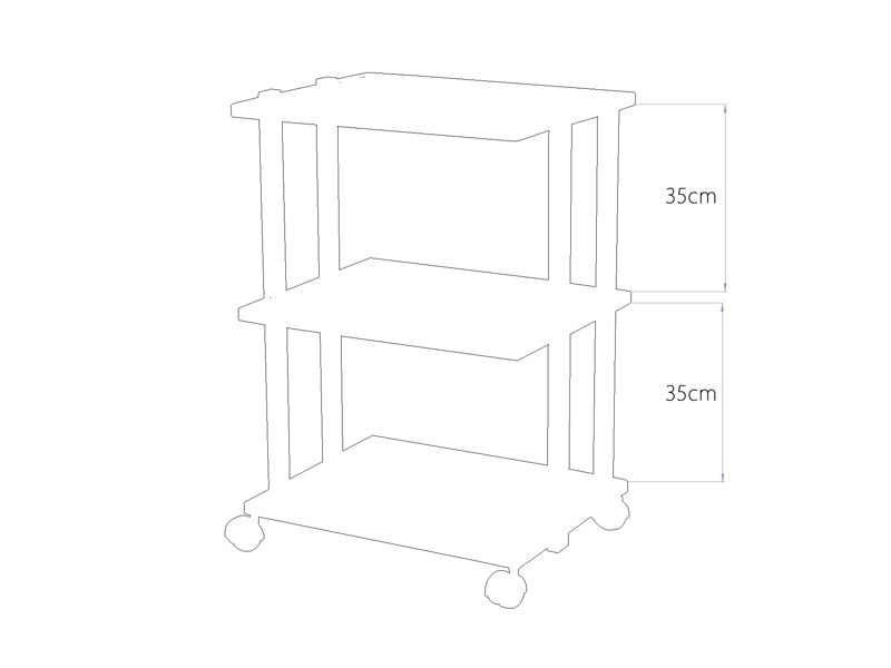 Cosmetic table type 1041 giovanni