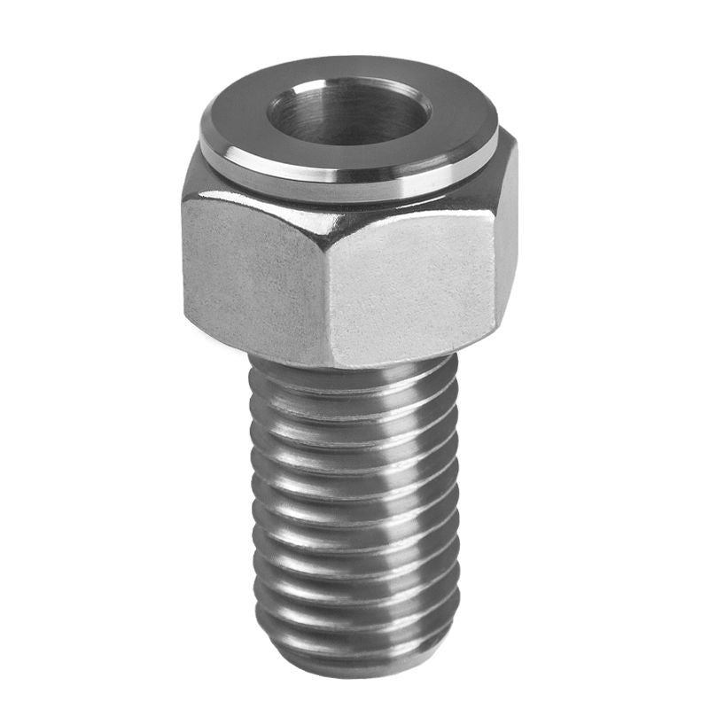 Inox tube magnifier lamp holder