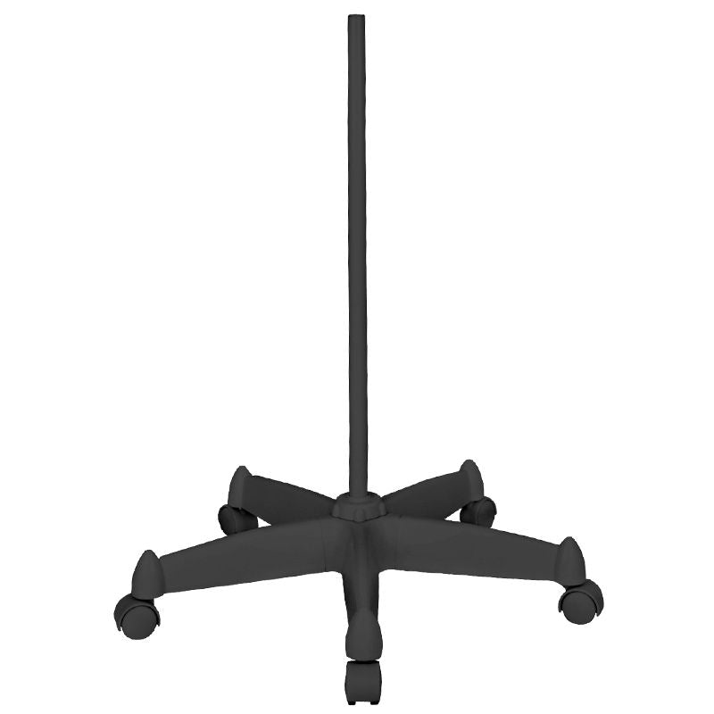 Black moonlight magnifier lamp stand