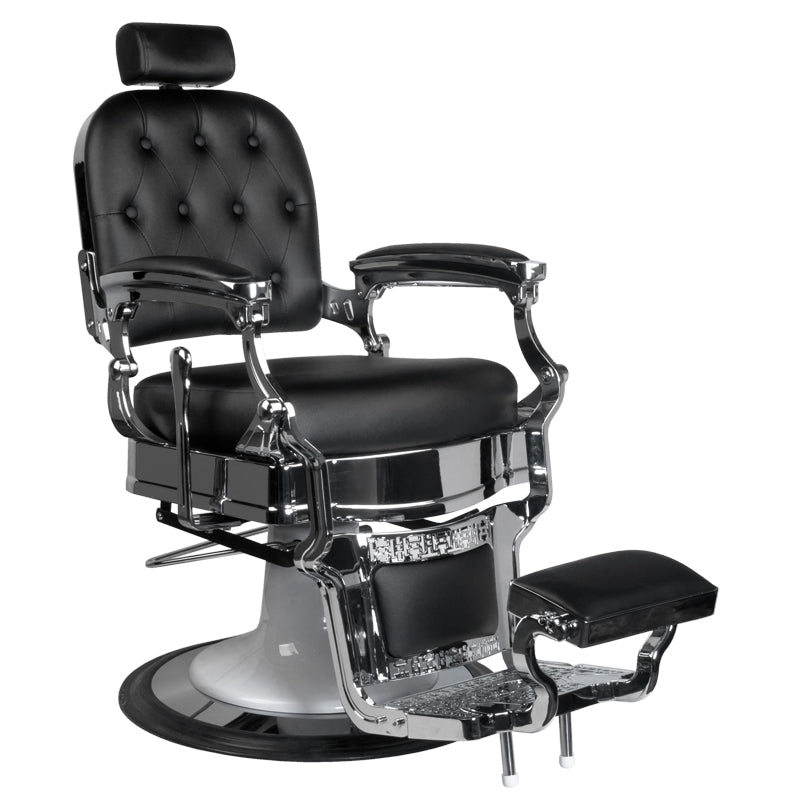 Gabbiano Ernesto barber chair in black