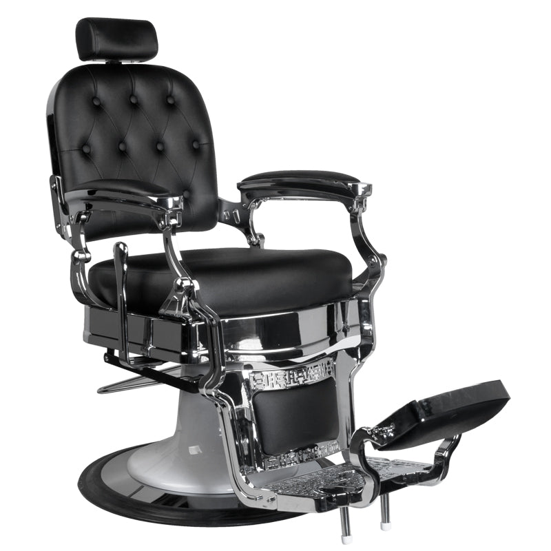 Gabbiano Ernesto barber chair in black
