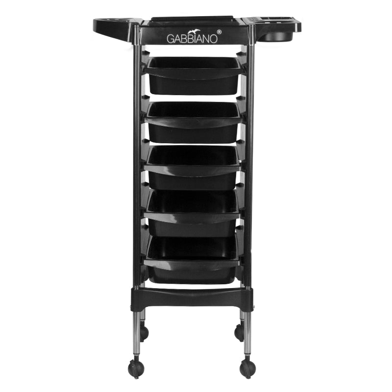 Gabbiano hairdressing trolley fx11-5 black