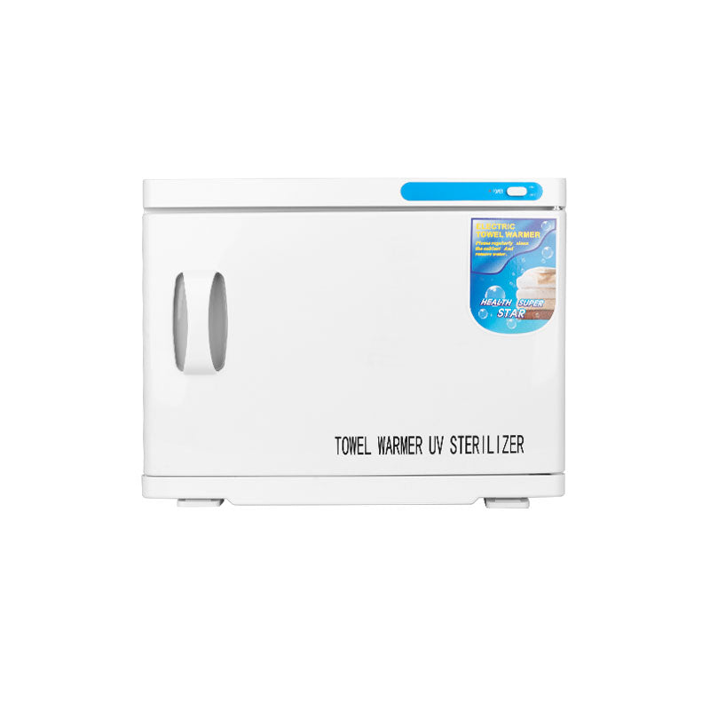 Towel warmer with uv-c 23l sterilizer white
