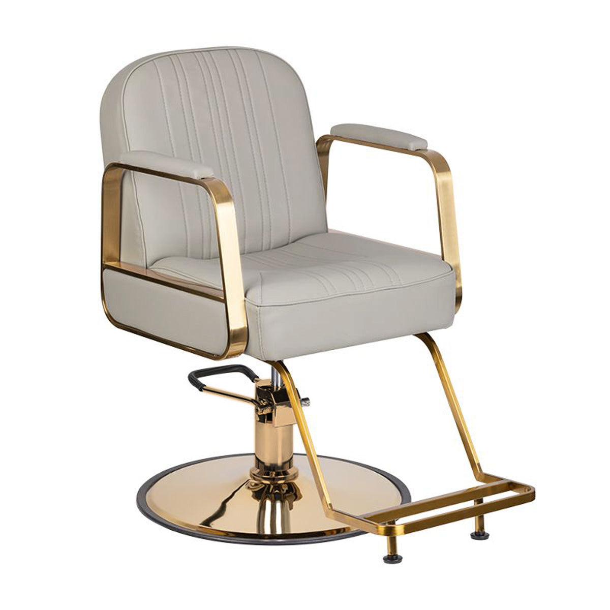 GABBIANO HAIRDRESSING CHAIR ACRI GOLD - BEIGE