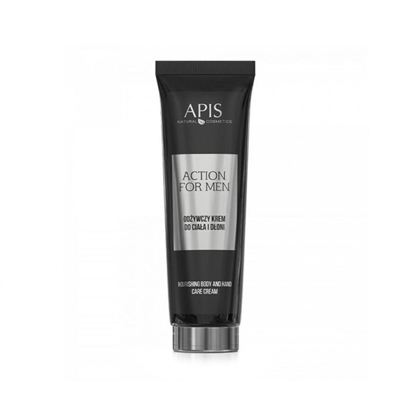 Apis action for men nourishing body and hand cream, 100ml