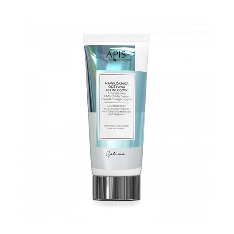Apis Optima, Moisturizing Hair Conditioner with Dead Sea Minerals and Argan Oil, 200 ml