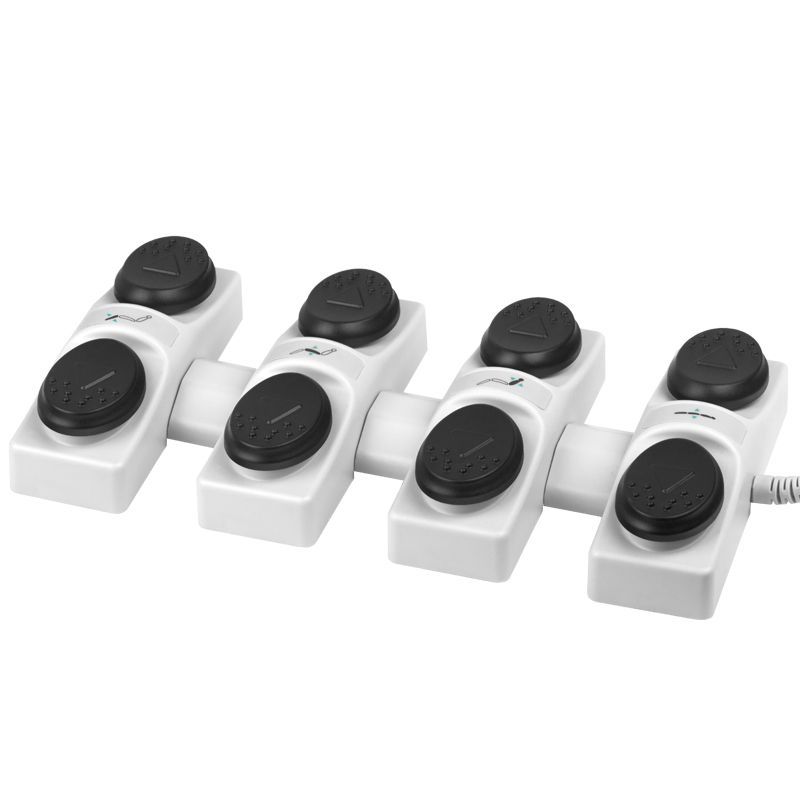 FOOT CONTROL FOR AZZURRO CHAIR 4 MOTORS WITH HEATING