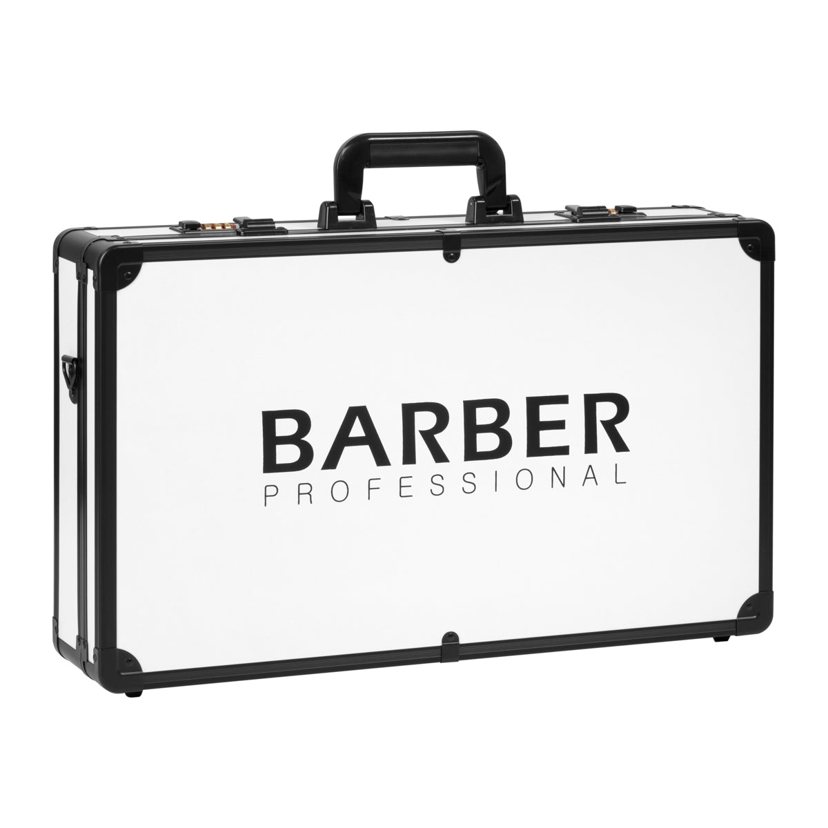 BARBER WHITE AND BLACK HAIRDRESSING SUITCASE