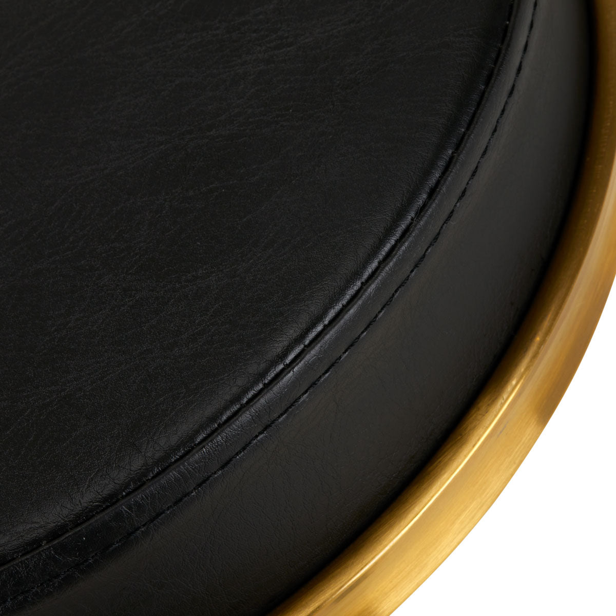 COSMETIC STOOL H4 GOLDEN BLACK