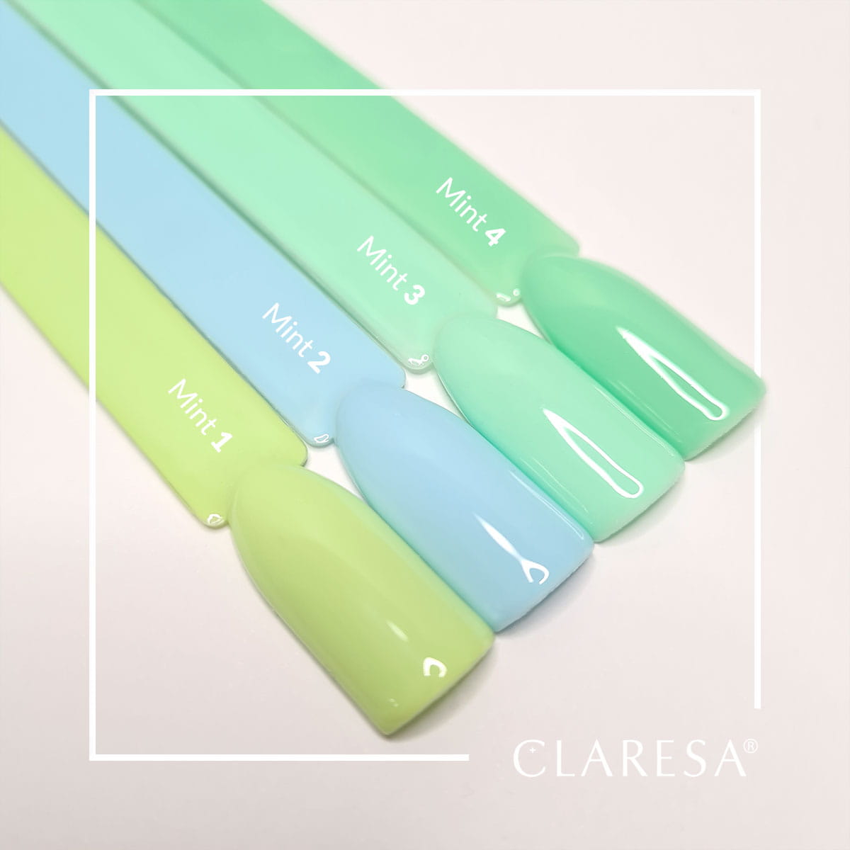 CLARESA Hybrid nail polish MINT 2 -5g