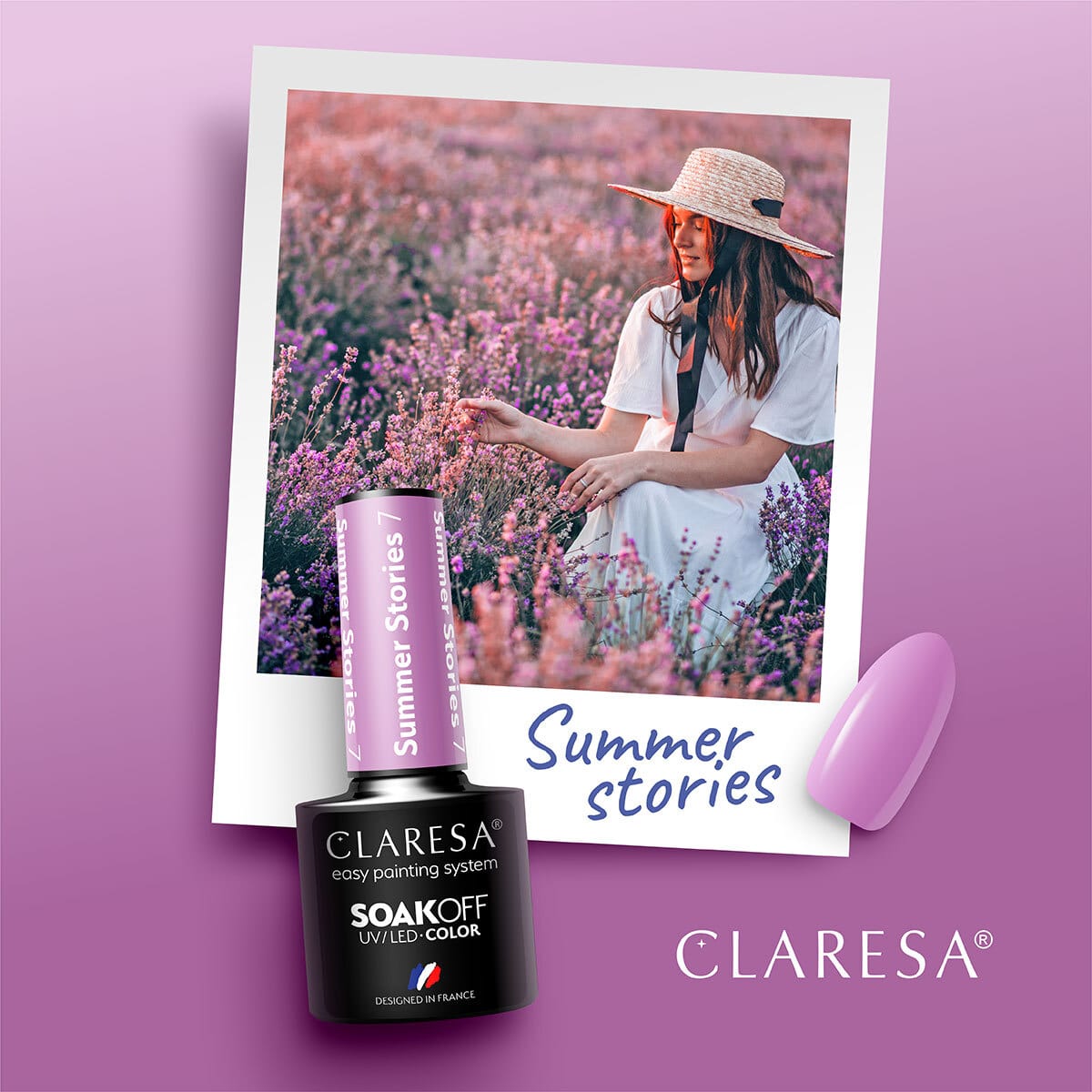 CLARESA hybrid varnish SUMMER STORIES 7 -5g