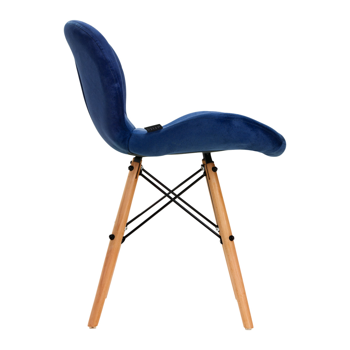 4Rico Cosmetic chair QS-186 navy velvet